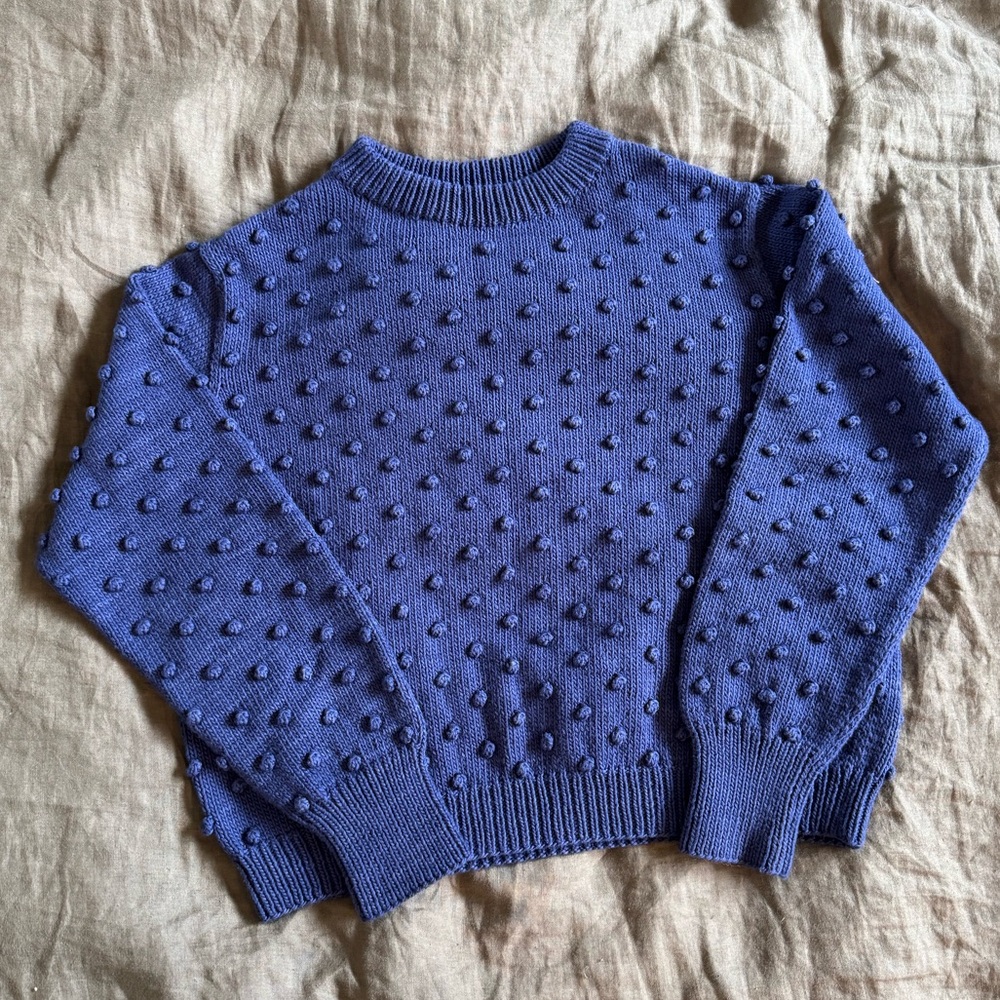 Misha & Puff popcorn sweater